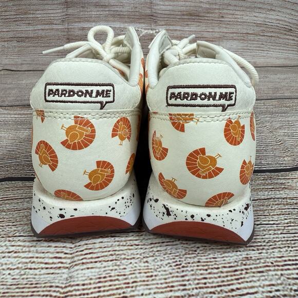 Saucony X Pardon Me Jazz Original "Thanksgiving Turkey" Print Sneakers Mens 6.5 - Picture 8 of 14